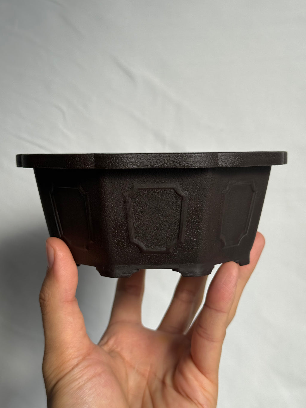 台湾製 5寸浅型 八角鉢（1000円以上送料無料)