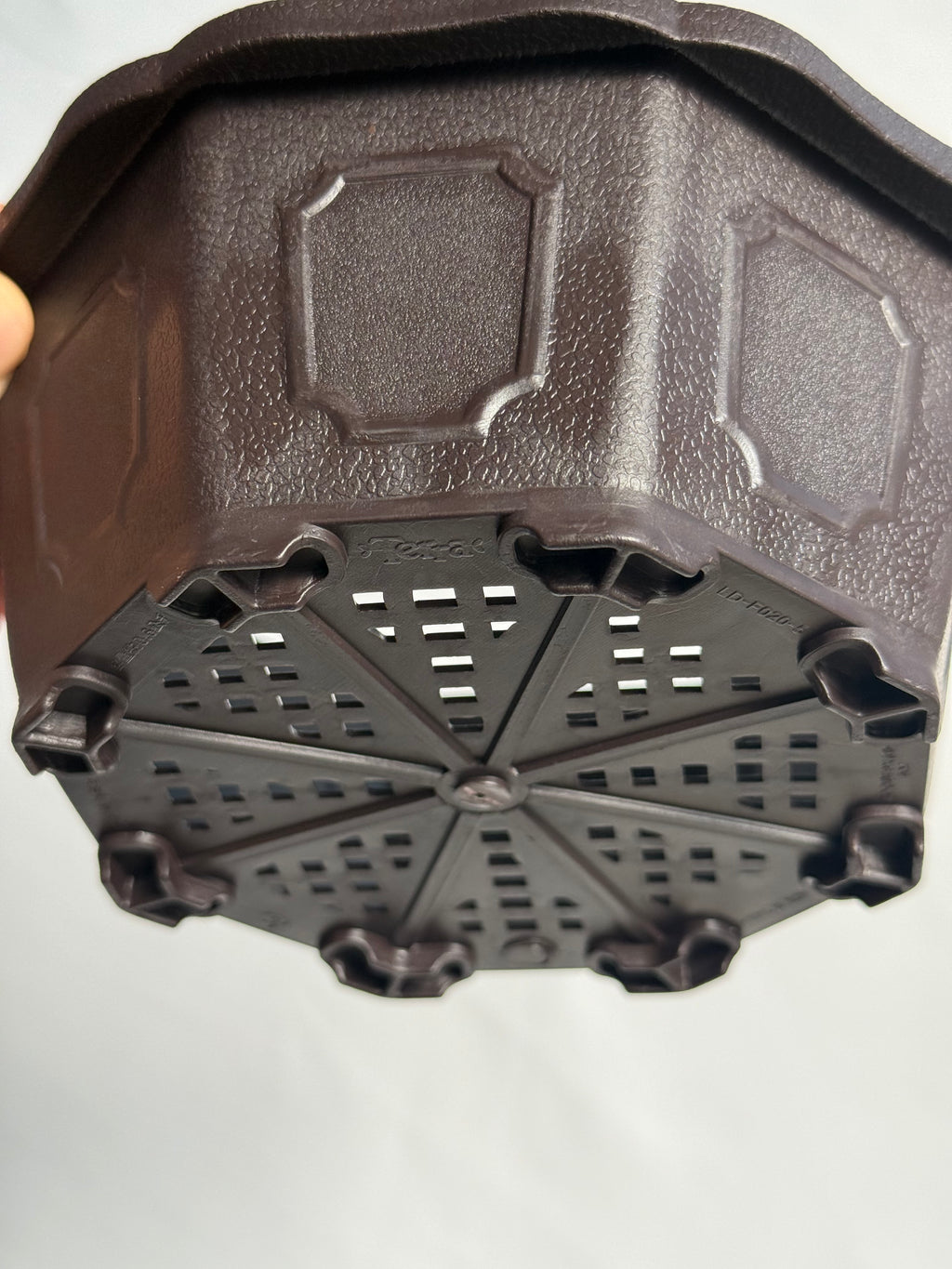 台湾製 5寸浅型 八角鉢（1000円以上送料無料)