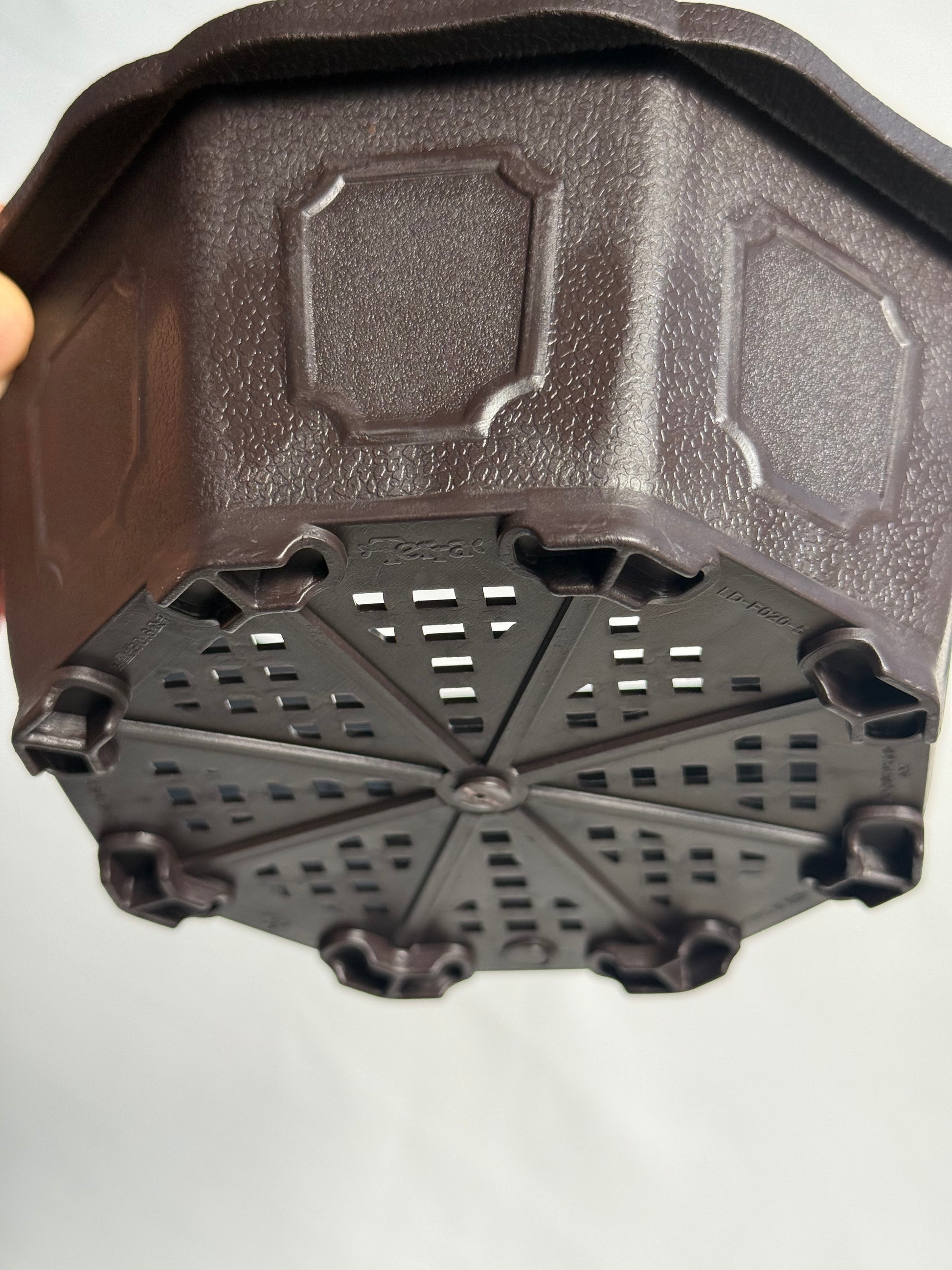 台湾製 5寸浅型 八角鉢（1000円以上送料無料)